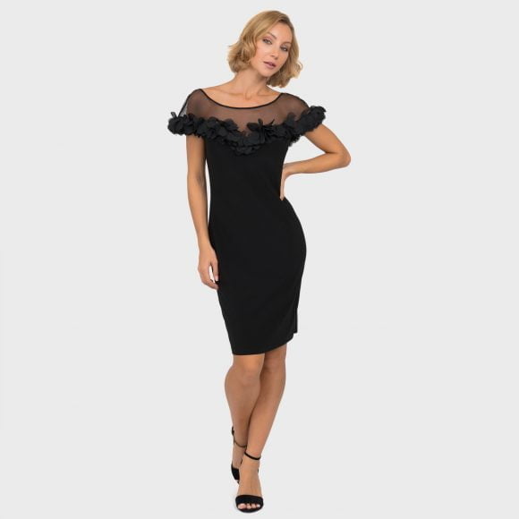 Joseph Ribkoff Black Dress Style 191305