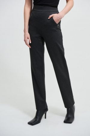 Joseph Ribkoff Charcoal Grey Trousers
