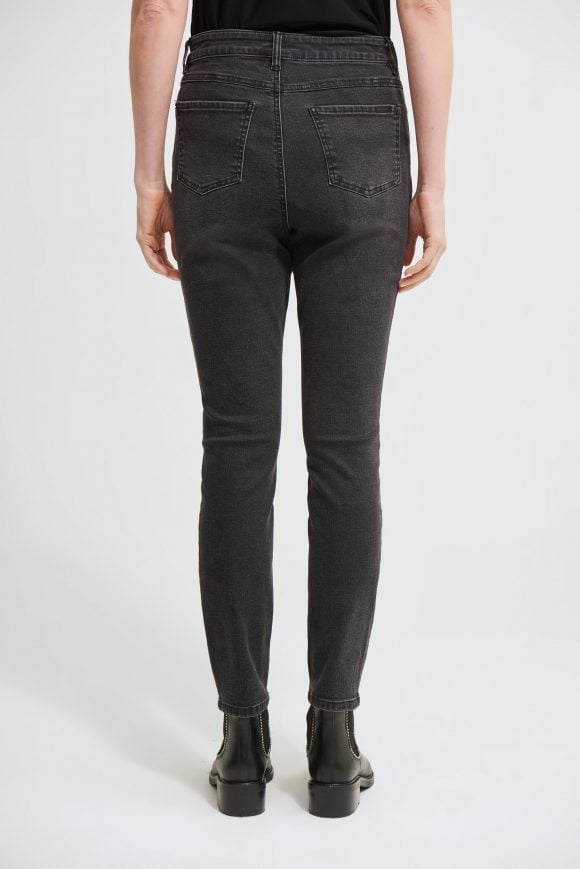 Joseph Ribkoff Dark Grey Jeans Style 213901
