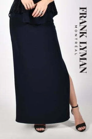 Frank Lyman 219011 Midnight Blue Skirt
