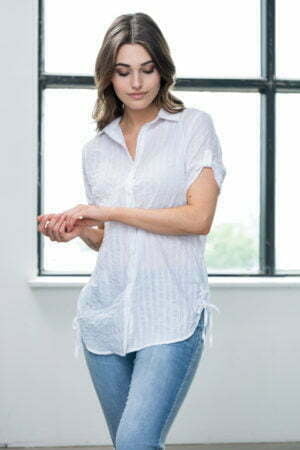 Alison Sheri A41018 White Shirt