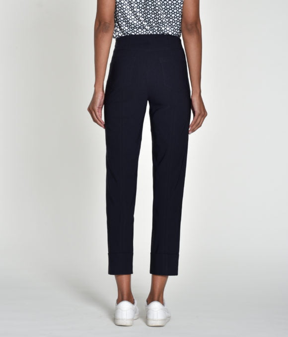 Robell 51568-5499 Bella Navy Trousers