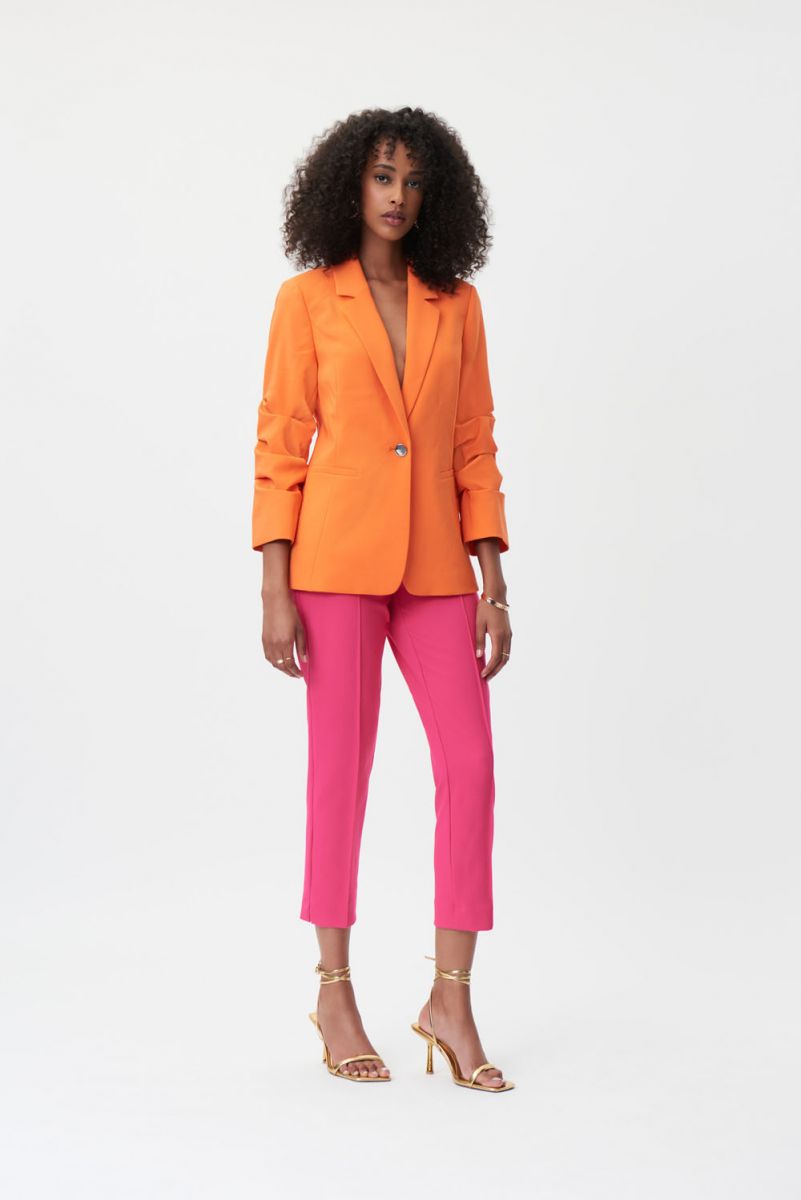 Joseph Ribkoff 232222 Dazzle Pink Trousers - Gertrude Fashions