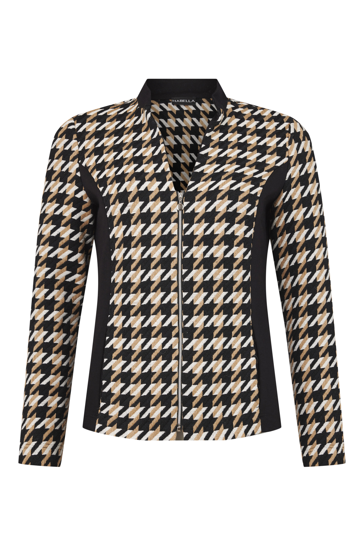 Habella 57144 Black/Beige Jacket - Gertrude Fashions