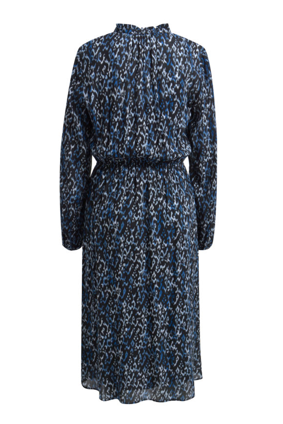 Smith & Soul 1023-1006 Black/Blue Print Dress