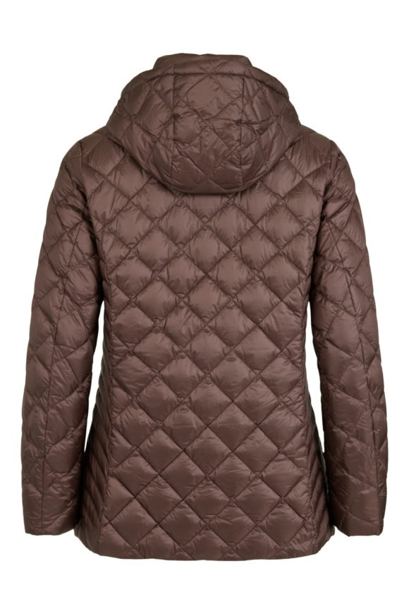 Norman 8423 Chocolate Brown Quilted Down Jacket